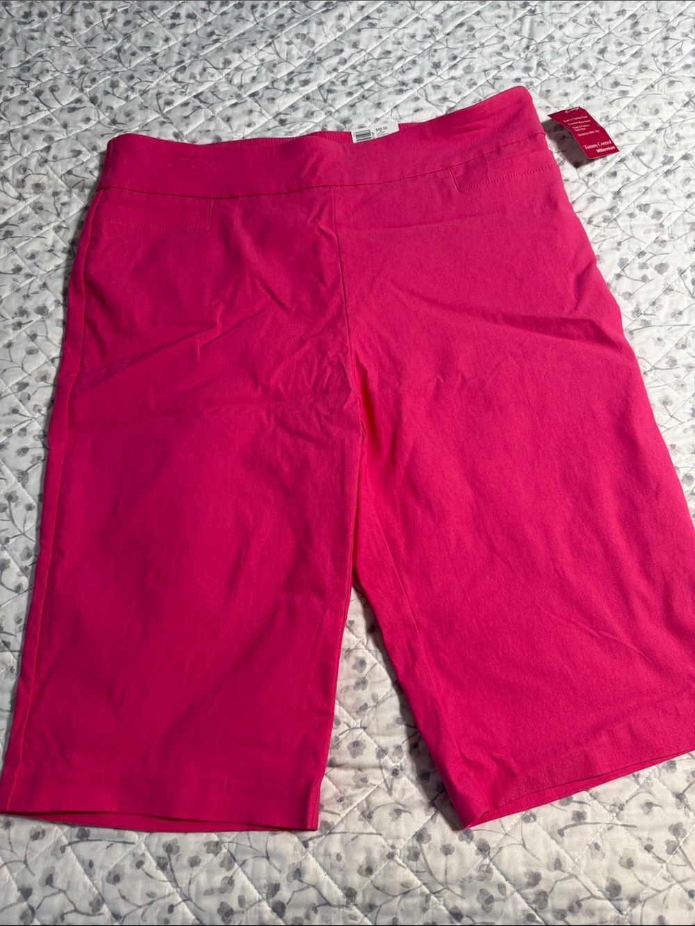 Kim Rogers pink Bermuda Shorts - Tailored Pull-On Style 18